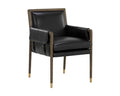SUNPAN MAUTI DINING ARMCHAIR DISTRESSED BROWN 111656