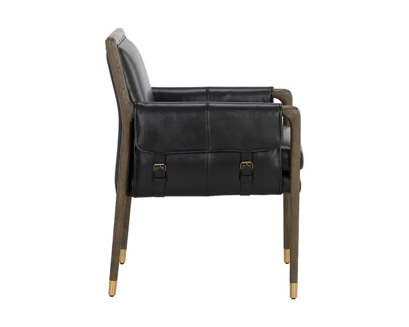 SUNPAN MAUTI DINING ARMCHAIR DISTRESSED BROWN 111656