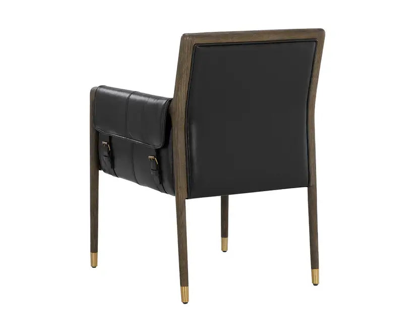 SUNPAN MAUTI DINING ARMCHAIR DISTRESSED BROWN 111656