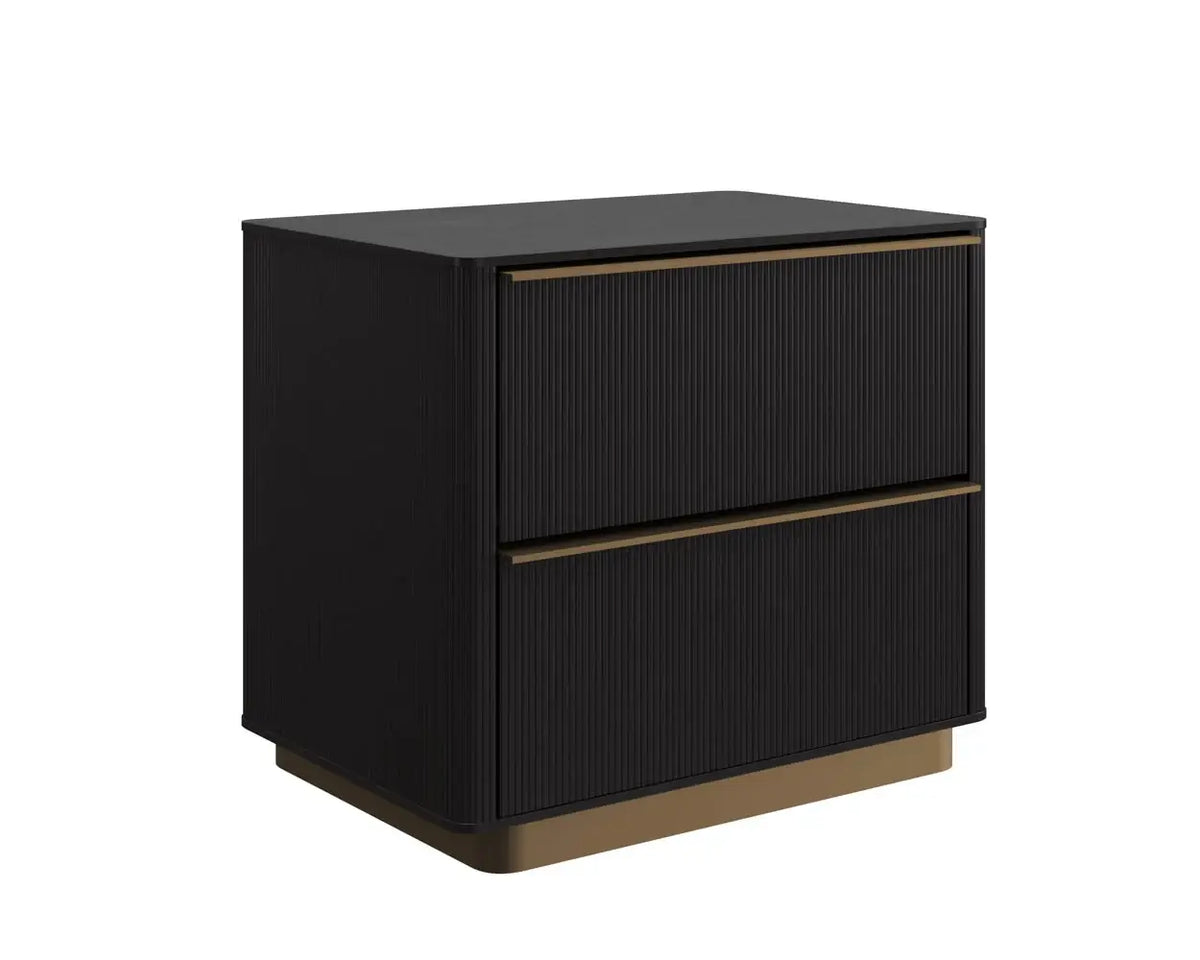 SUNPAN KALLA NIGHTSTAND CHARCOAL 111674