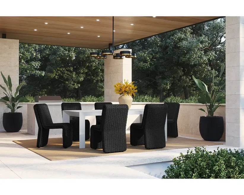 SUNPAN EDESSA DINING CHAIR BLACK 111678