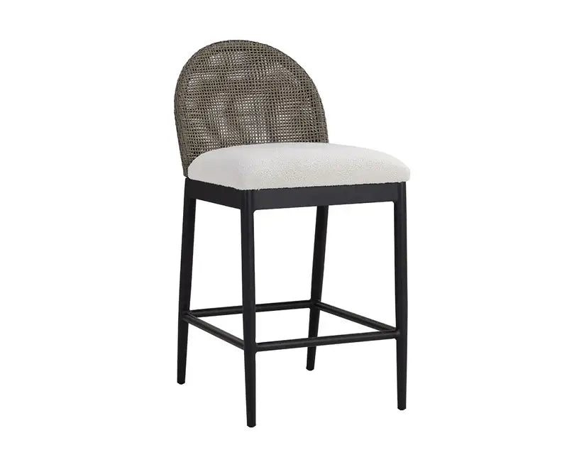SUNPAN CALANDRI COUNTER STOOL BLACK 111683