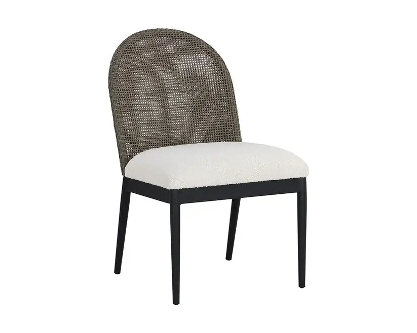 SUNPAN CALANDRI DINING CHAIR BLACK SET OF TWO 111684