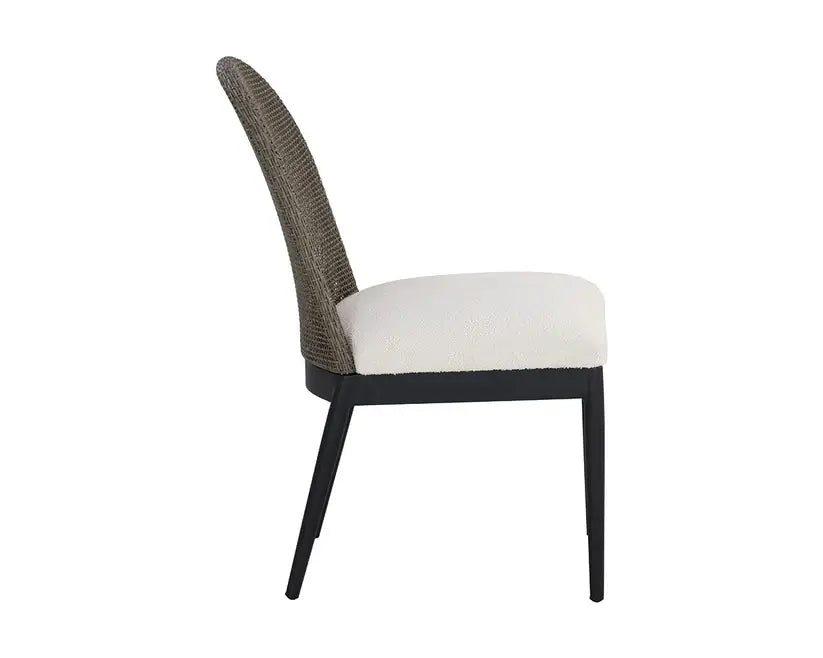 SUNPAN CALANDRI DINING CHAIR BLACK SET OF TWO 111684