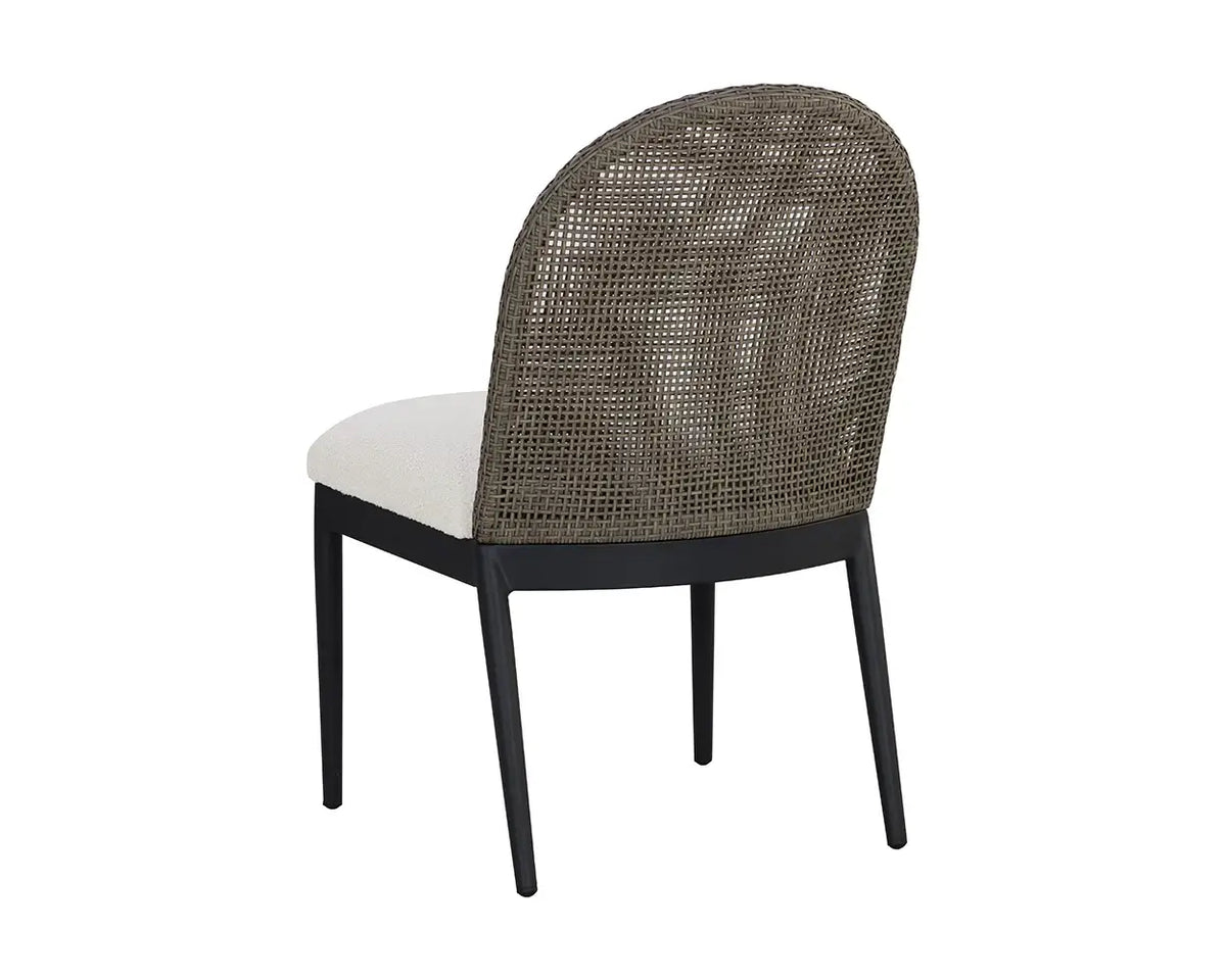 SUNPAN CALANDRI DINING CHAIR BLACK SET OF TWO 111684