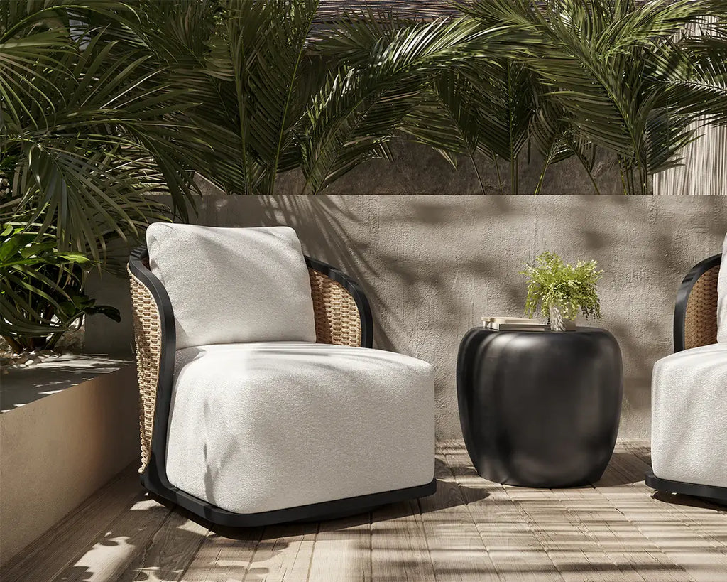 SUNPAN BORA SWIVEL ARMCHAIR - LOUIS CREAM 111685