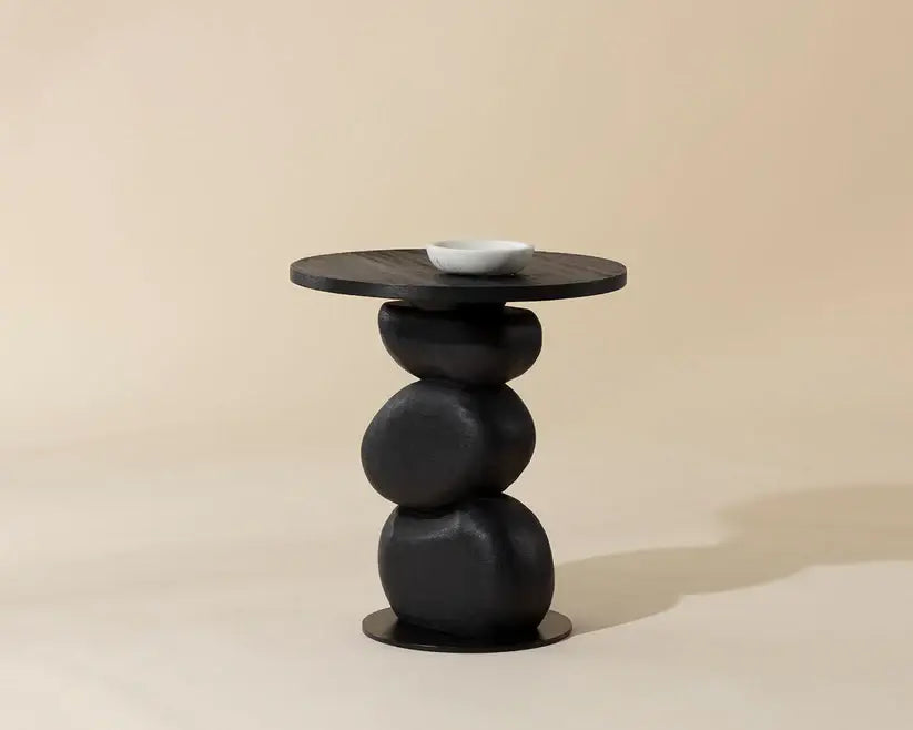 SUNPAN PAPLO END TABLE BLACK 111732