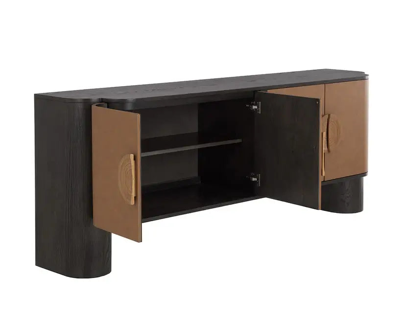 SUNPAN DRESDEN SIDEBOARD GREY 111742