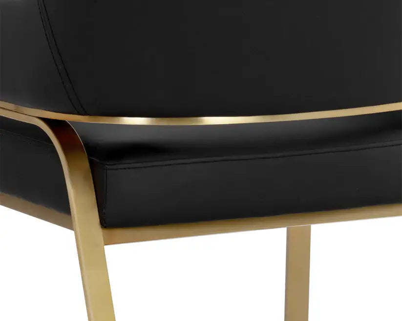 SUNPAN MALACHI DINING ARMCHAIR BLACK 111750