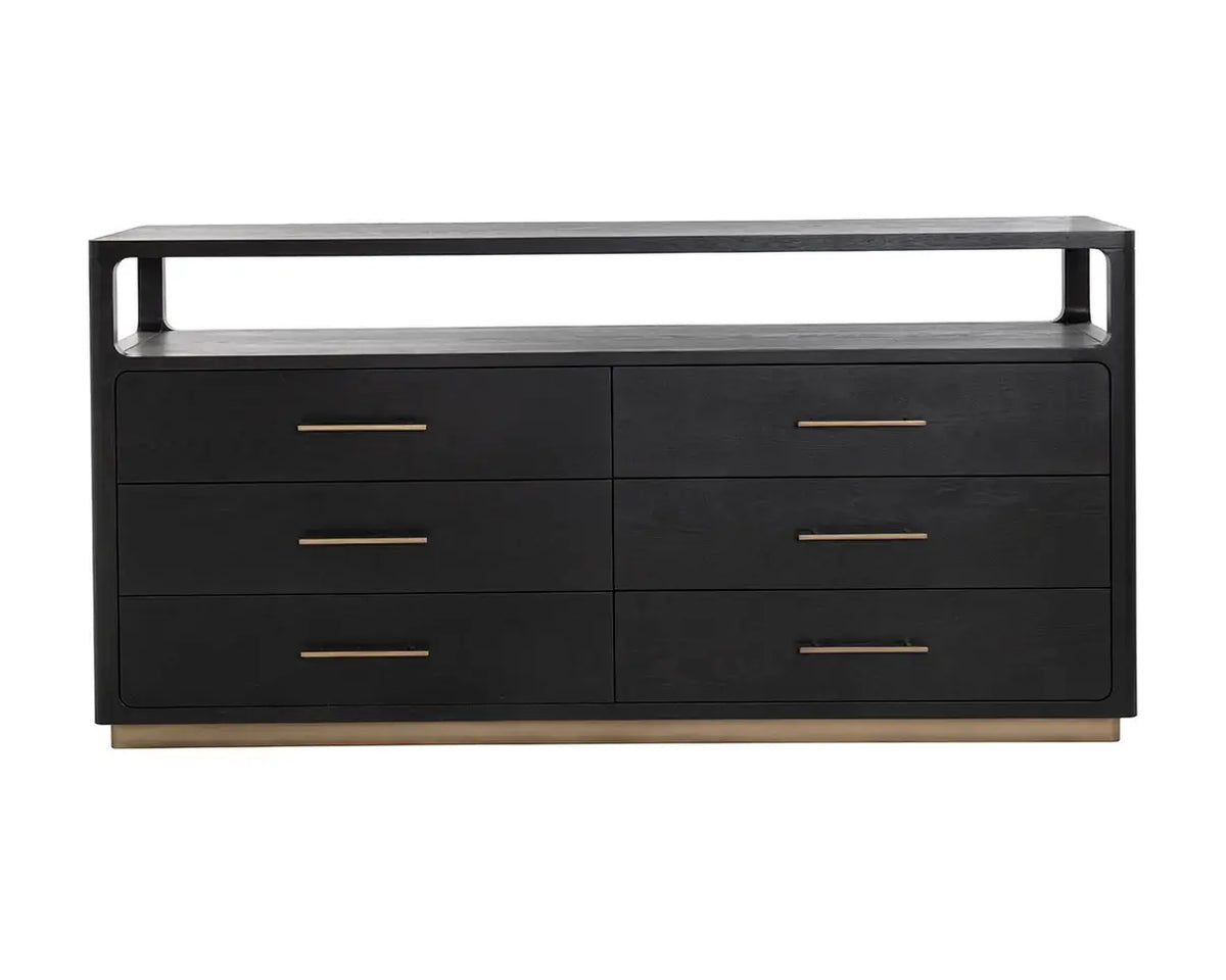 SUNPAN DANETTE DRESSER BLACK 111771