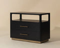 SUNPAN DANETTE NIGHTSTAND BLACK  111772