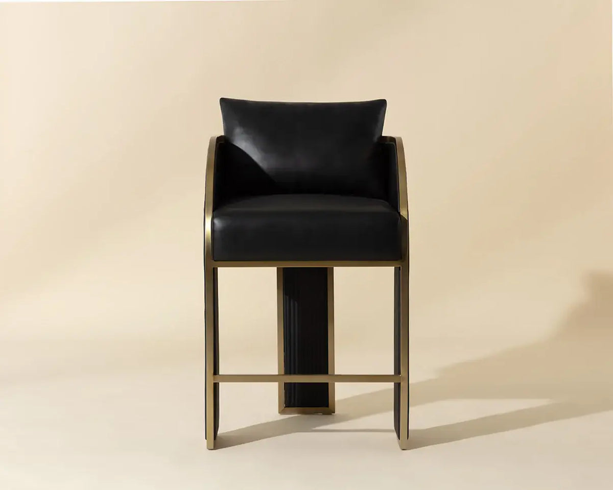 SUNPAN  BAZ COUNTER STOOL - NAPA BLACK 111779