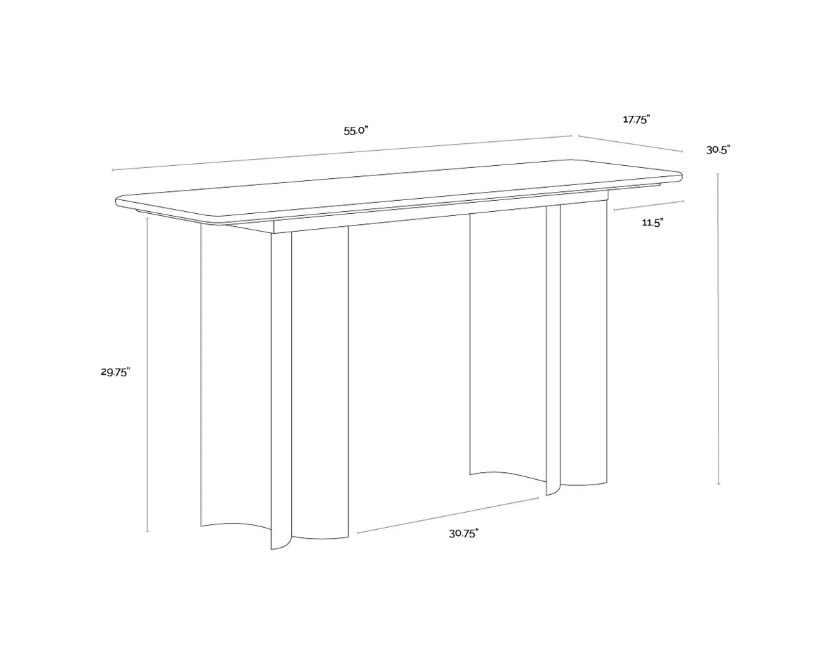 SUNPAN ASTARA CONSOLE TABLE 111784
