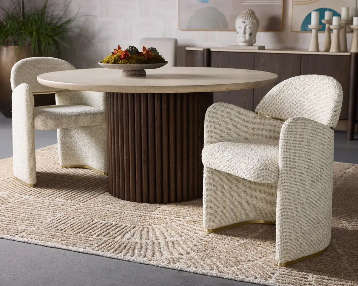 SUNPAN  BANYAN DINING TABLE - 59" 111795