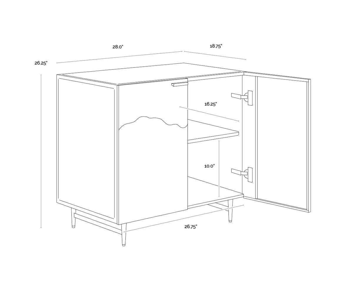 SUNPAN AUBURN NIGHTSTAND 111819