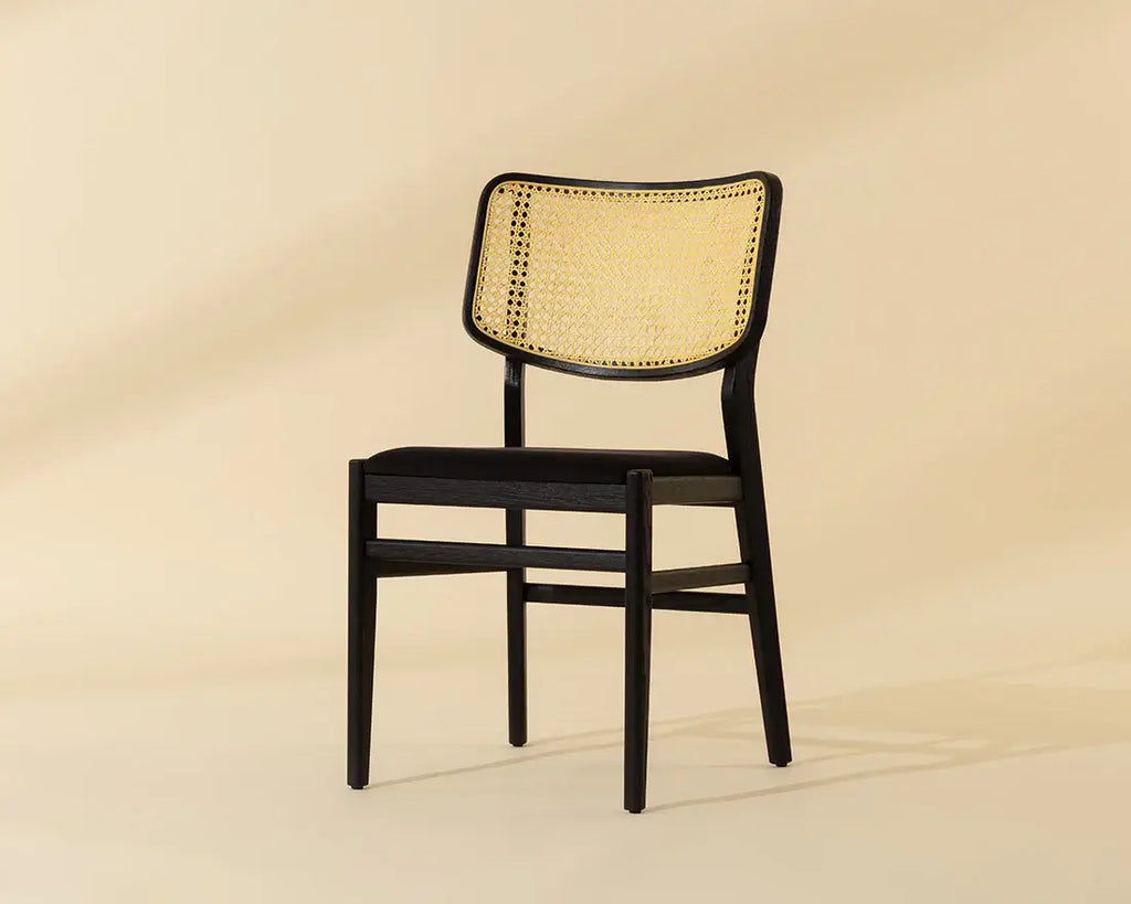 SUNPAN ANNEX DINING CHAIR BLACK SET OF TWO 111842