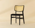SUNPAN ANNEX DINING CHAIR BLACK SET OF TWO 111842