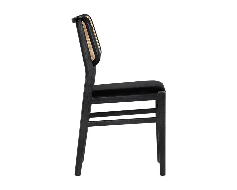 SUNPAN ANNEX DINING CHAIR BLACK SET OF TWO 111842