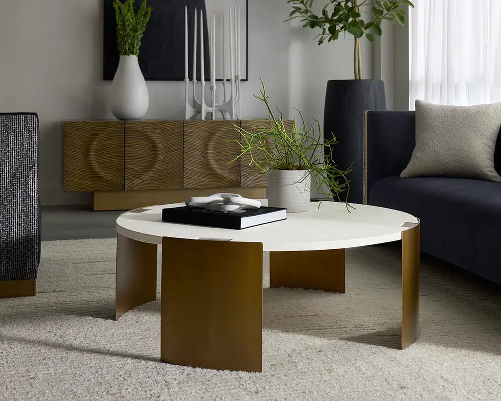 SUNPAN GALLUS COFFEE TABLE BONE 111921