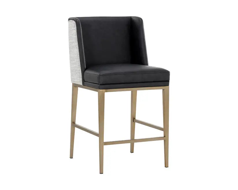 SUNPAN JOPLIN COUNTER STOOL CANTINA BLACK 111929