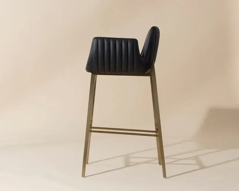 SUNPAN LUCANO BARSTOOL BRAVO BLACK 111930