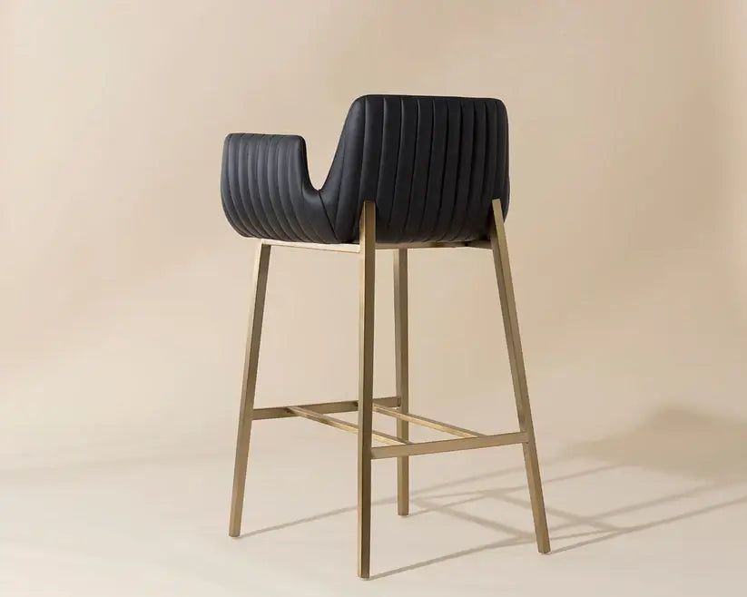SUNPAN LUCANO BARSTOOL BRAVO BLACK 111930
