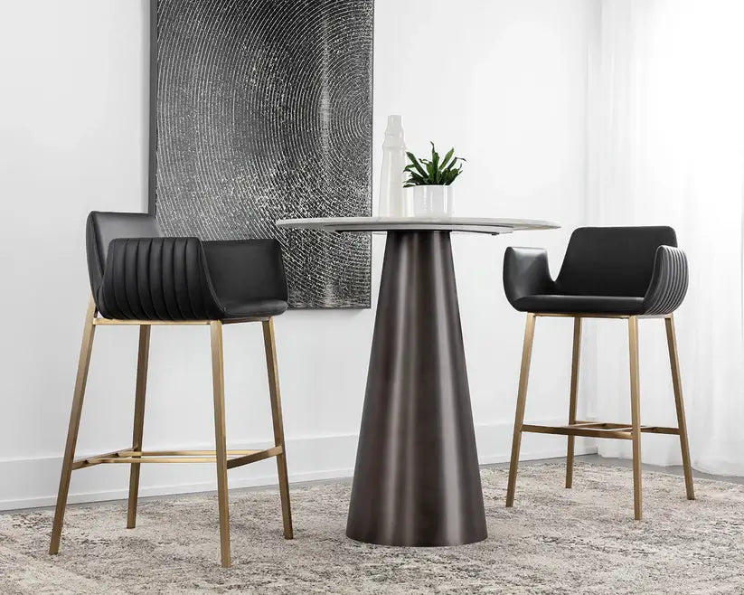 SUNPAN LUCANO BARSTOOL BRAVO BLACK 111930
