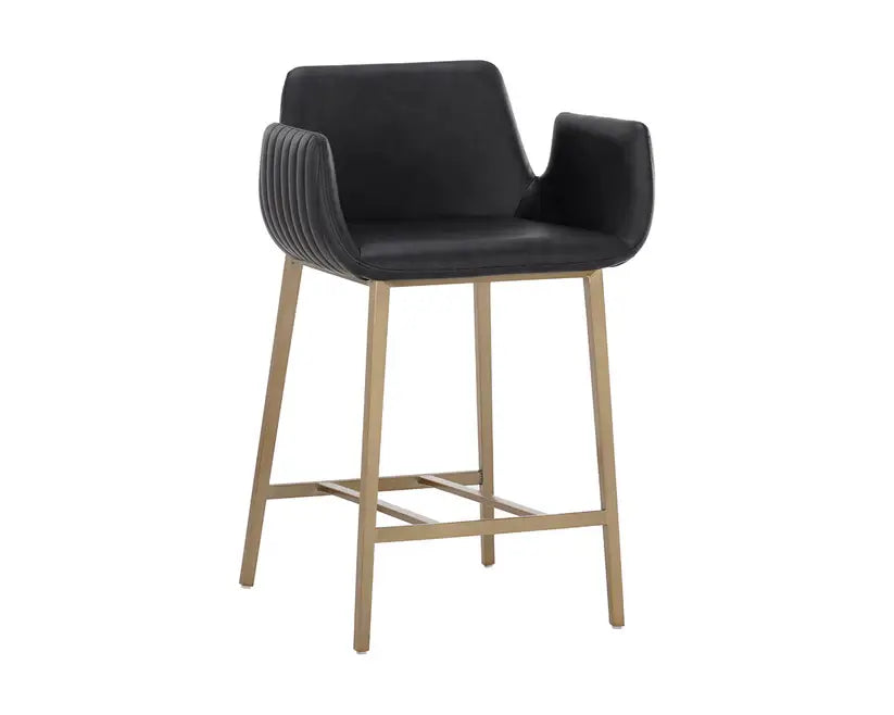 SUNPAN LUCANO COUNTER STOOL BRAVO BLACK 111931