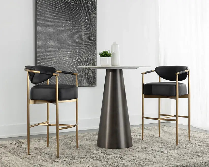 HELOISE BARSTOOL BRAVO BLACK 111932