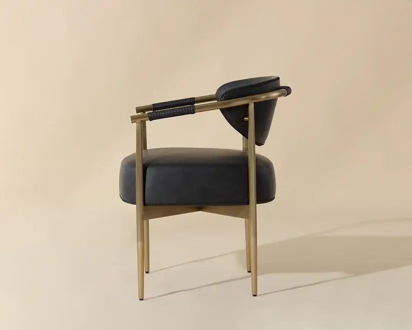 SUNPAN HELOISE DINING ARMCHAIR BRAVO BLACK 111934