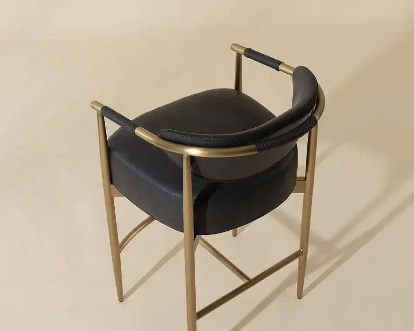 SUNPAN HELOISE COUNTER STOOL BRAVO BLACK 111935