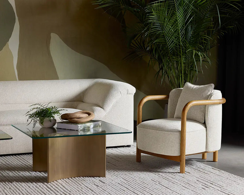 SUNPAN BEATRICE LOUNGE CHAIR - DOVE CREAM 111957
