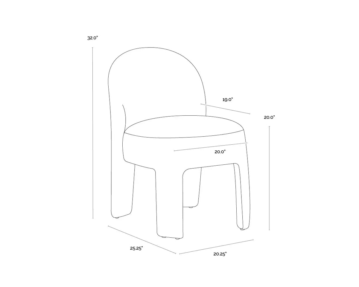 SUNPAN MYRTLE DINING CHAIR - OPERA NORI 111959