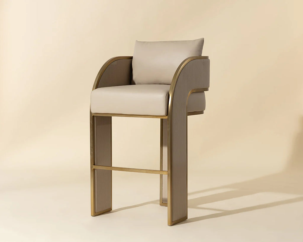 SUNPAN  BAZ BARSTOOL - NAPA BEIGE 112016