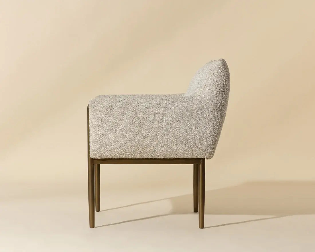SUNPAN OLEA DINING ARMCHAIR - SANTA CRUZ OATMEAL112032