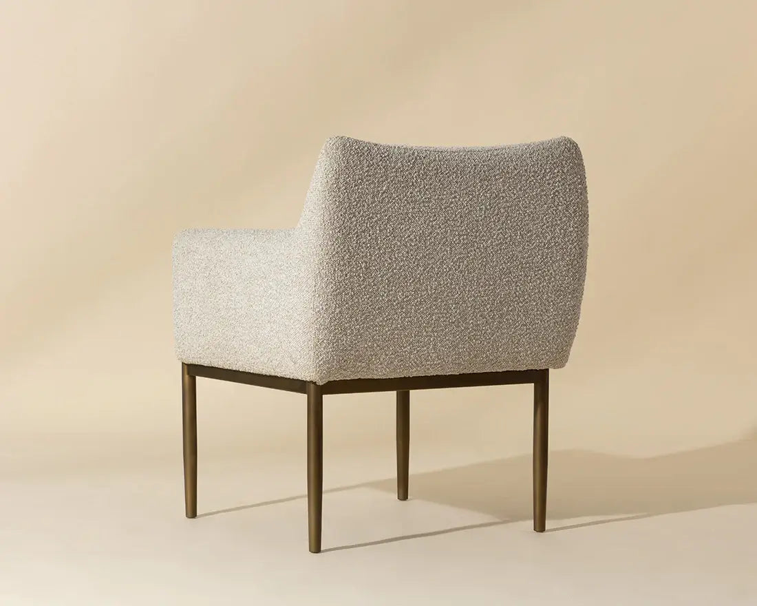 SUNPAN OLEA DINING ARMCHAIR - SANTA CRUZ OATMEAL112032