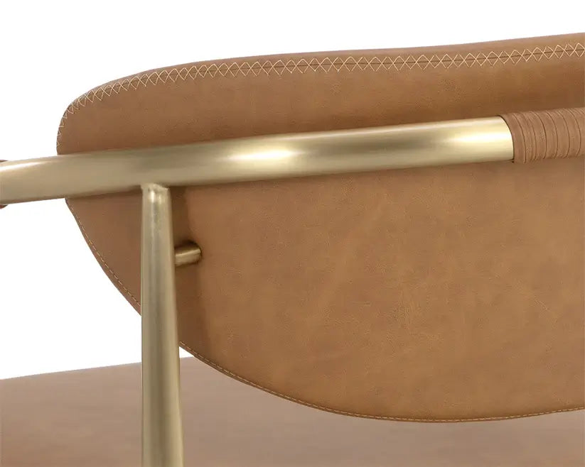 SUNPAN HELOISE LOUNGE CHAIR MILIKEN COGNAC 112062