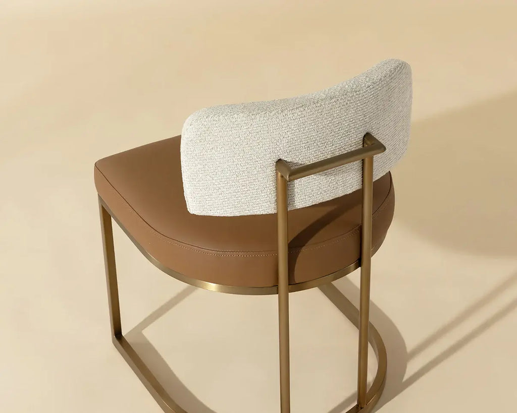 SUNPAN  LARISSA DINING CHAIR - NAPA COGNAC 112100