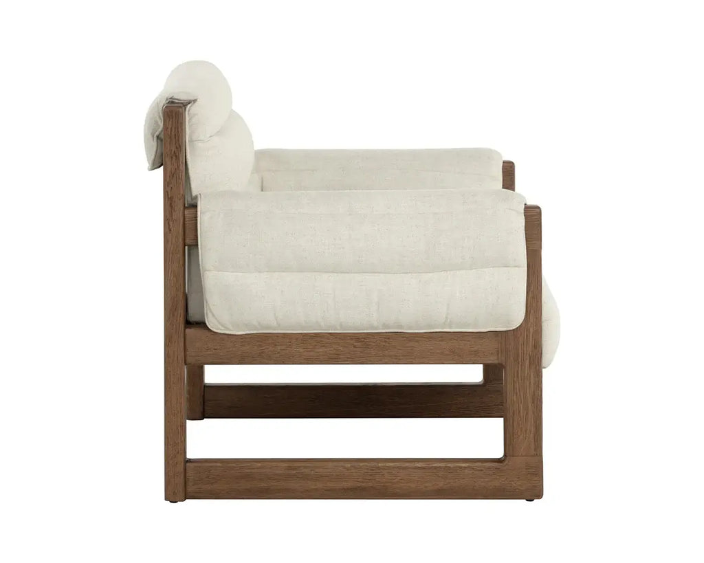 SUNPAN FERGUSON LOUNGE CHAIR - GERALT LINEN 112106