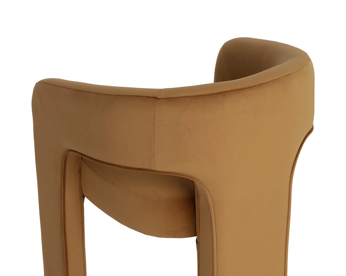 SUNPAN ISIDORE DINING ARMCHAIR - MEG GOLD 112112