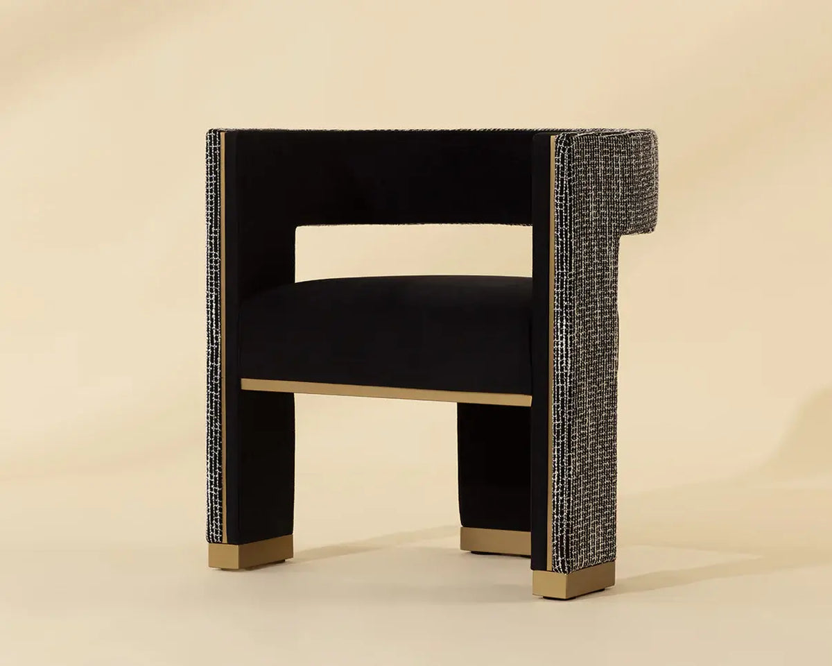 SUNPAN Adamina Dining Armchair Black 112127