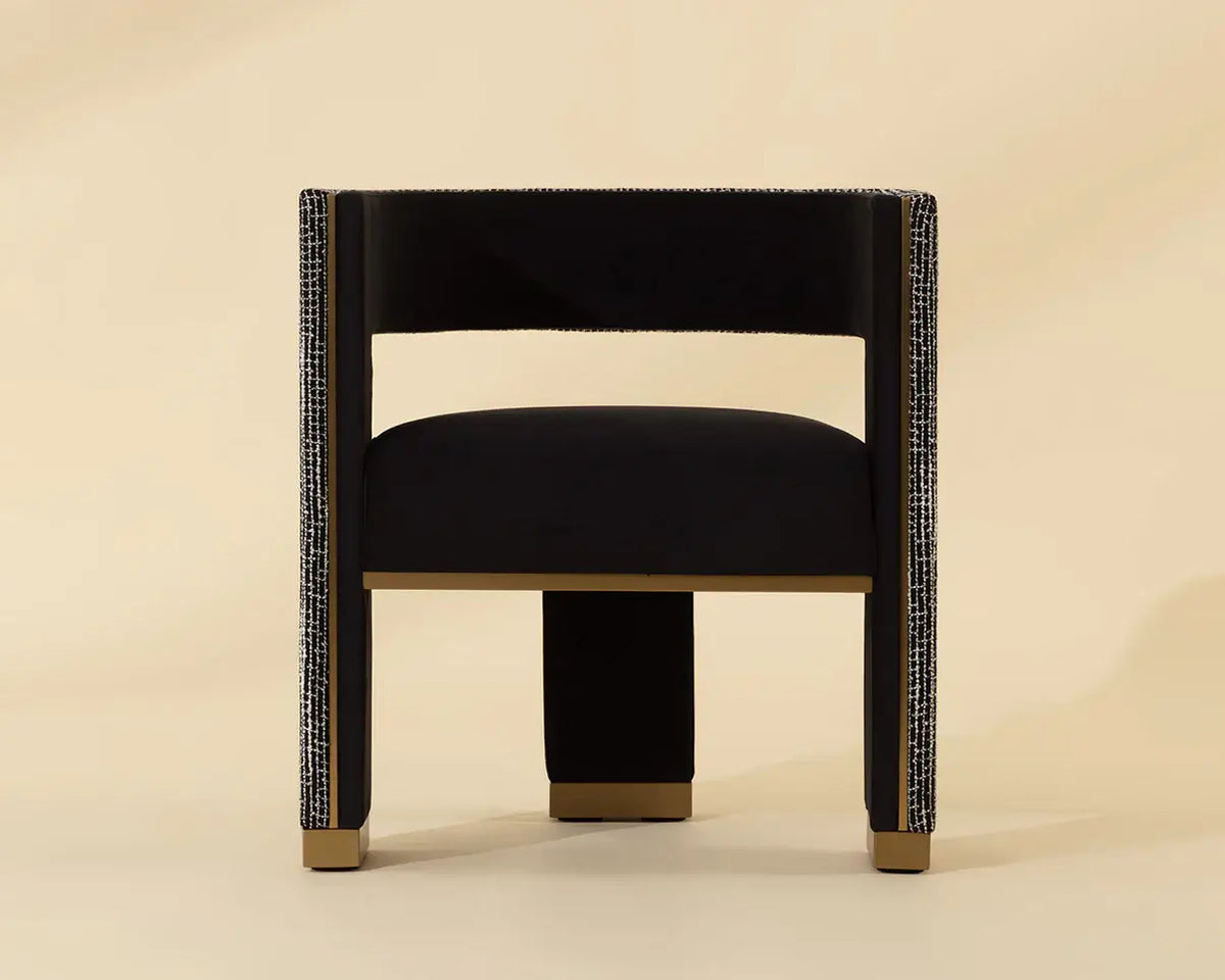 SUNPAN Adamina Dining Armchair Black 112127