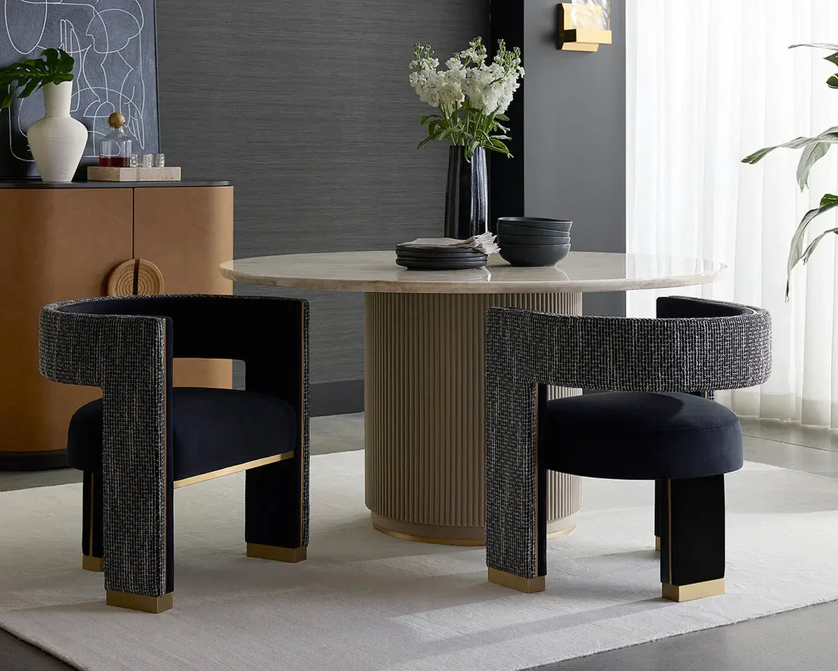 SUNPAN Adamina Dining Armchair Black 112127