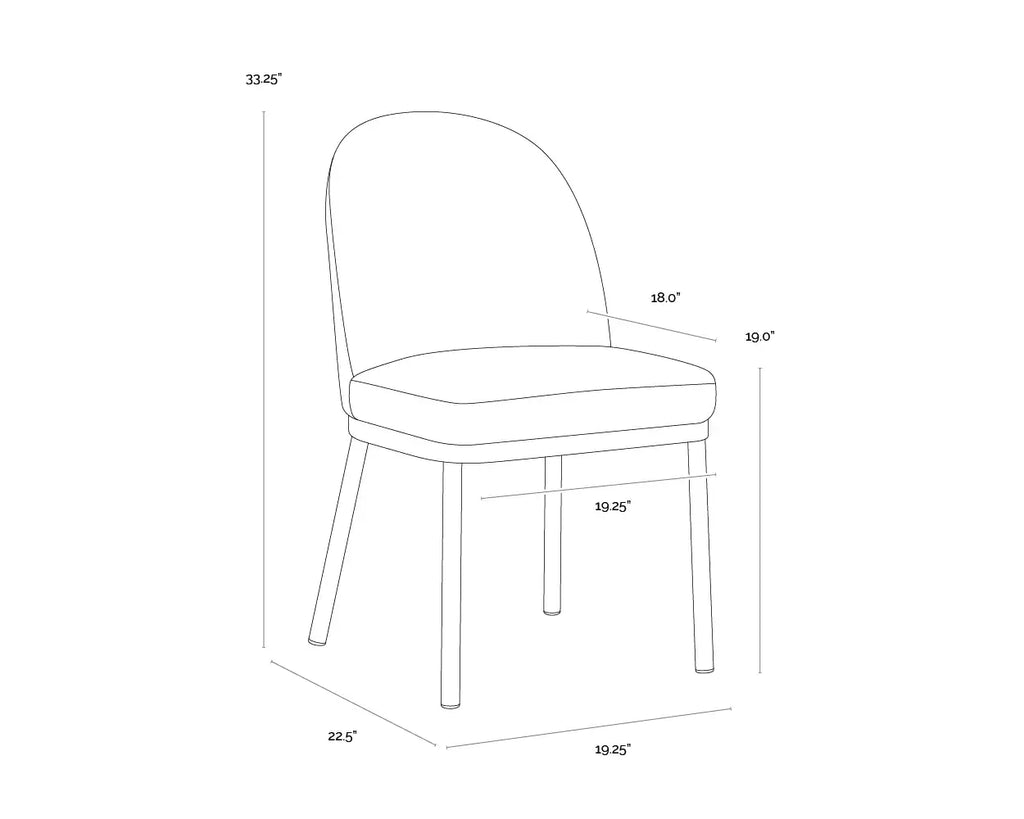 SUNPAN LAVANIA DINING CHAIR MEG TAUPE 112214