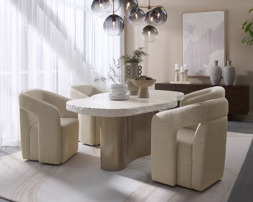 SUNPAN  IDRIS DINING TABLE - 86" 112216
