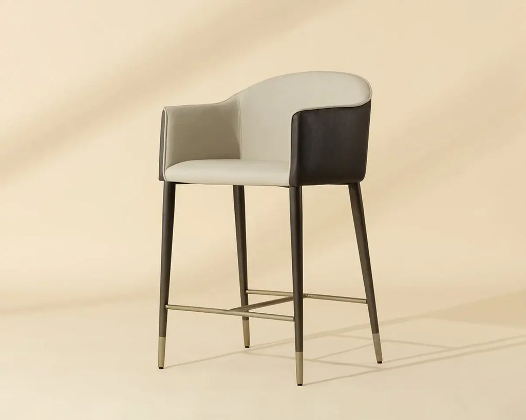 SUNPAN  KYLIN COUNTER STOOL - DILLON CREAM / BRAVO ASH 112244