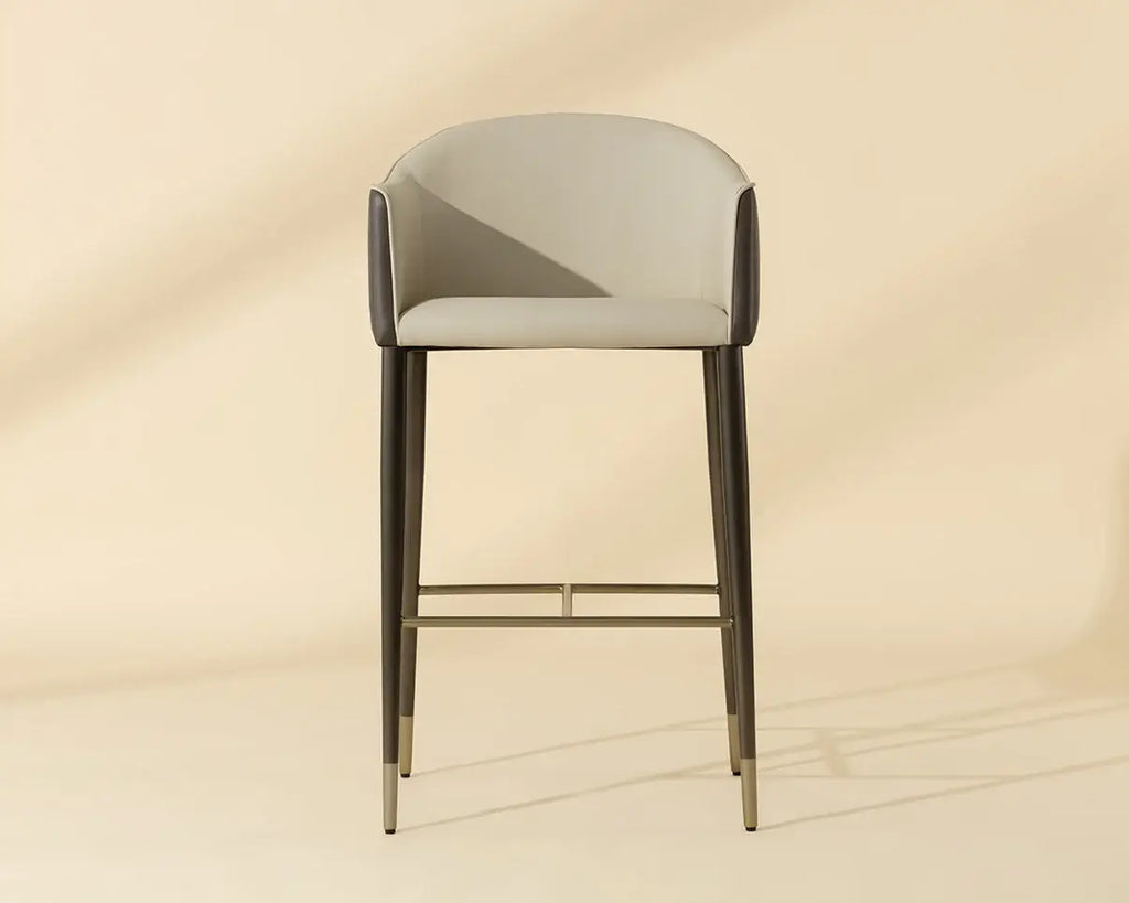 SUNPAN  KYLIN BARSTOOL - DILLON CREAM / BRAVO ASH  112245