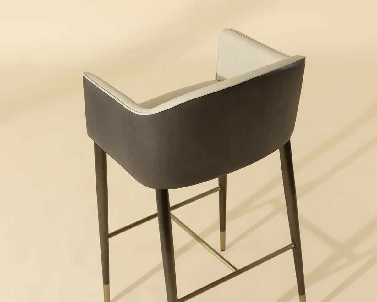 SUNPAN  KYLIN BARSTOOL - DILLON CREAM / BRAVO ASH  112245