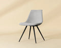 SUNPAN  LIPA DINING CHAIR - BLACK- BELFAST HEATHER GREY 112263