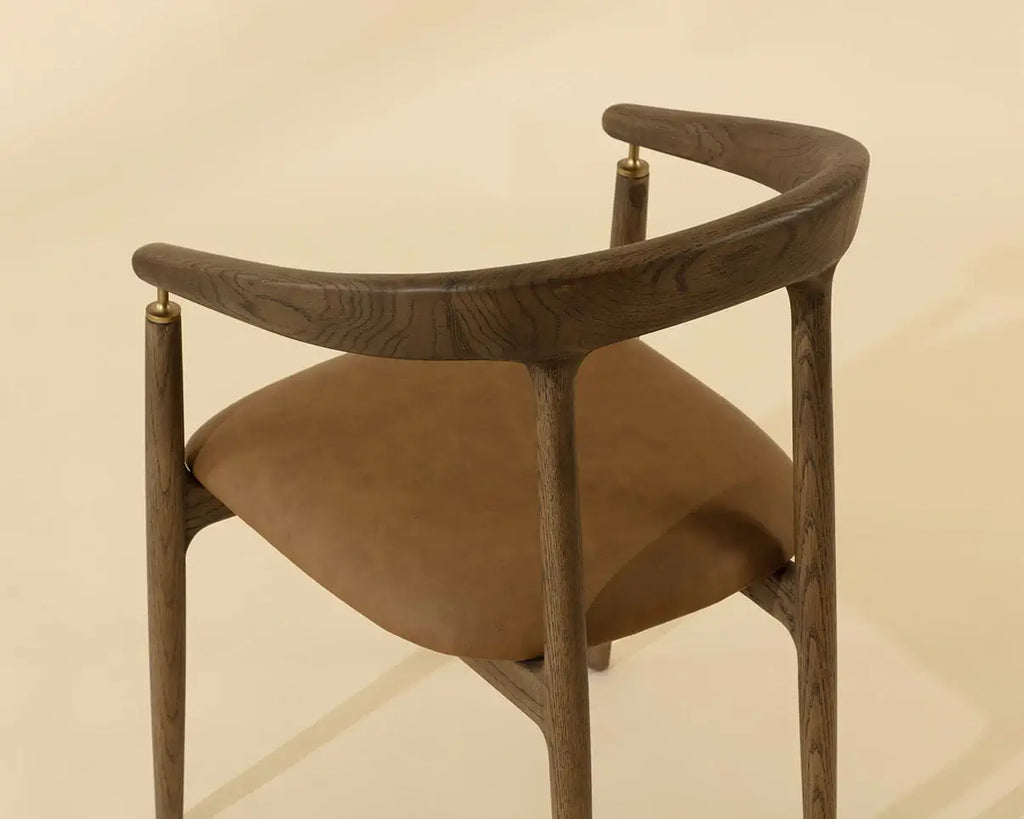 SUNPAN VALMONT DINING ARMCHAIR COGNAC 112287